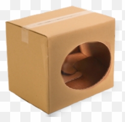 Box Cardboard Hole Look Inside - Box Emoji,Cardboard Box Emoji