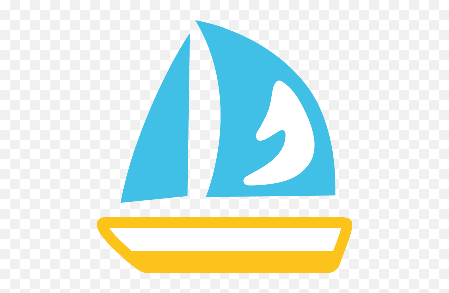 Sailboat Emoji For Facebook Email Sms - Emoji Sailing,Megaphone Emoji