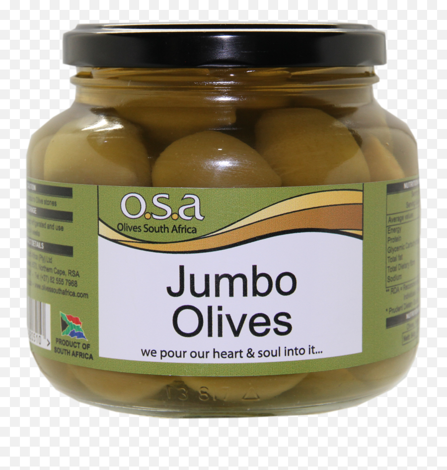 Jumbo Green Olives - Spreewald Gherkins Emoji,South Africa Emoji