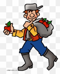 Map Of Johnny Appleseed Travels - Clip Art Johnny Appleseed Clipart Emoji,John Appleseed Emoji