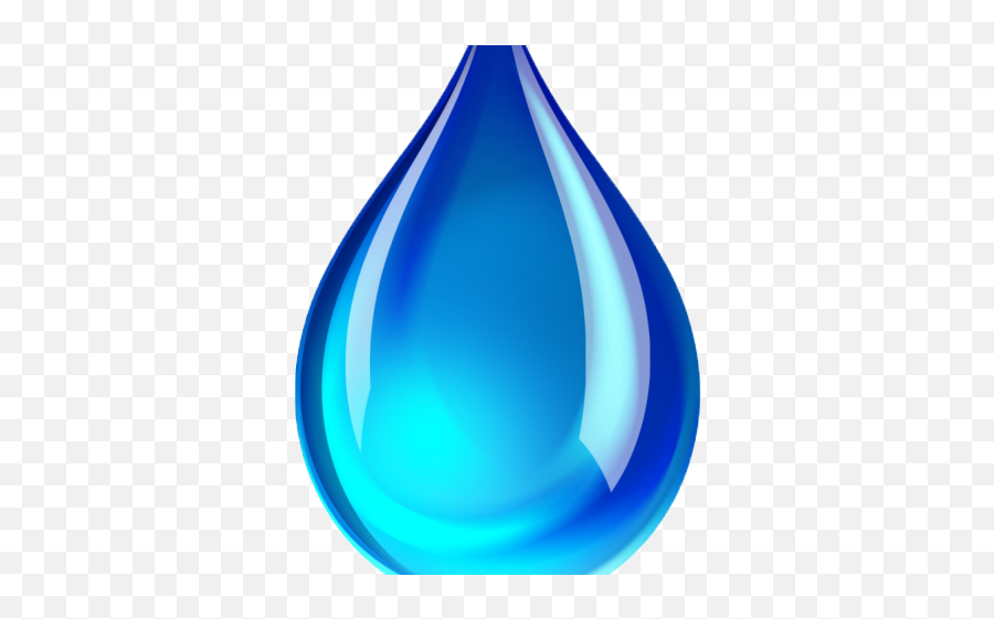 Dew Drop Clipart Animated Water - Drawing A Droplet Of Water Emoji,Water Drop Emoji
