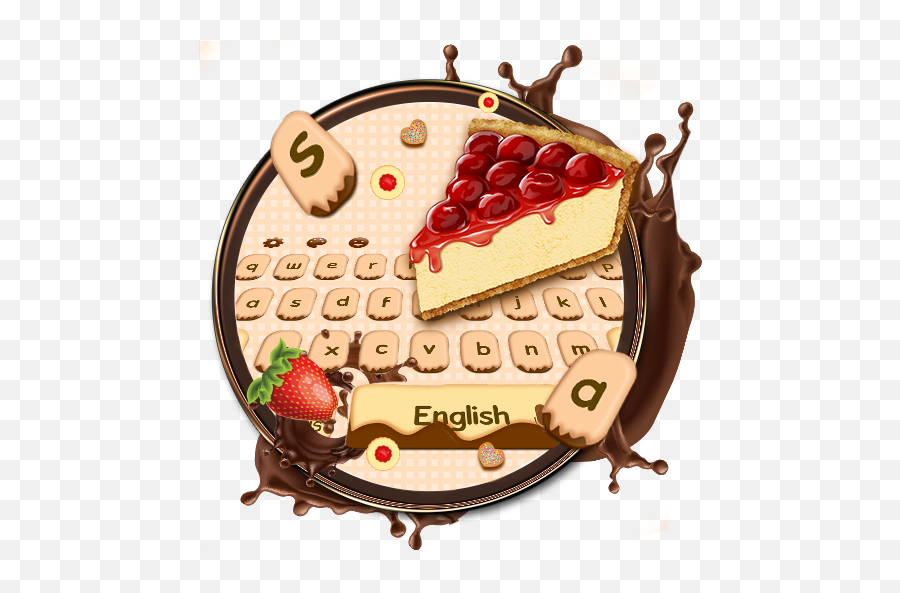Download Yummy Cheese Cake Keyboard Theme - Cake Decorating Emoji,Emoji Cakes