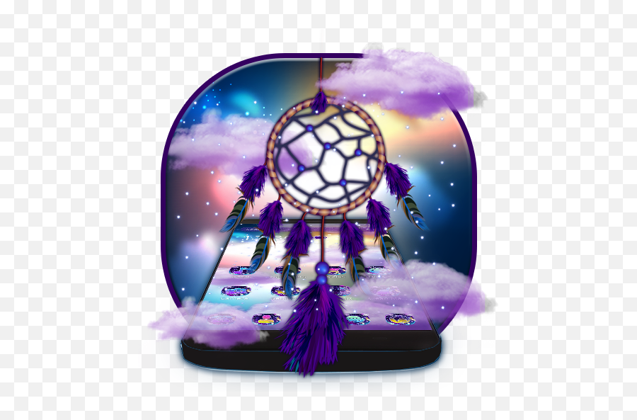 Purple Dream Catcher Theme - U200c Google Play Purple Dream Catcher Emoji,Dreaming Emoji