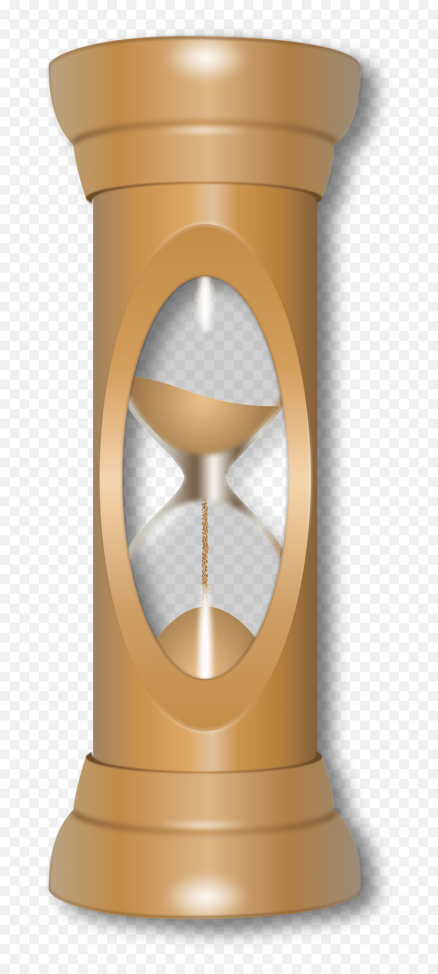 Brown Hourglass Clipart - Hourglass Emoji,Hour Glass Emoji