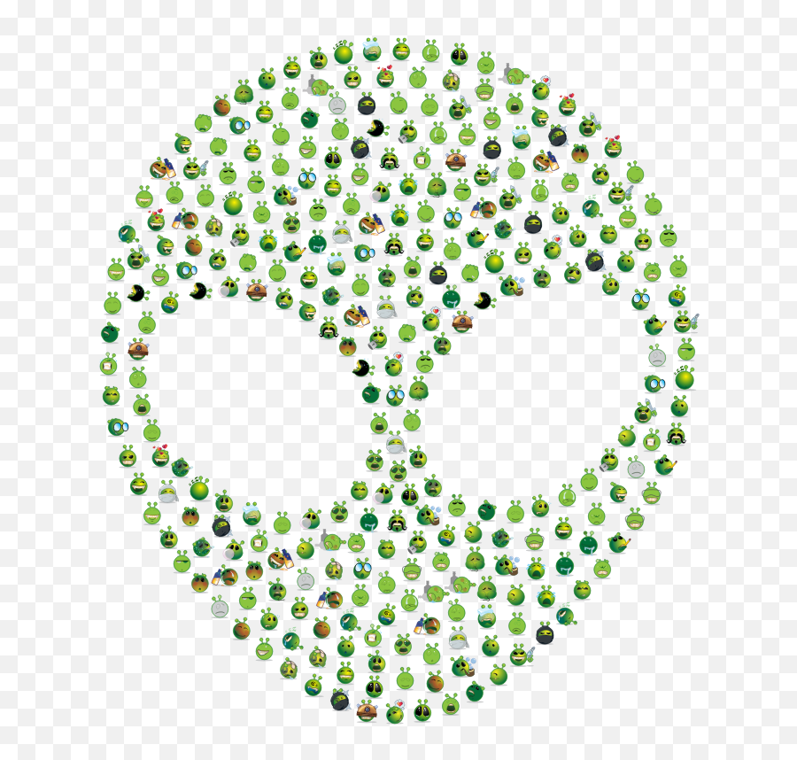 Download Free Png Alien Emojis - Rhombus And Circle Patterns,Alien Emojis