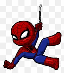 Spiderman Clipart Cute Cartoon For Kids - Cartoon Spiderman Emoji,Spider Man Emoji