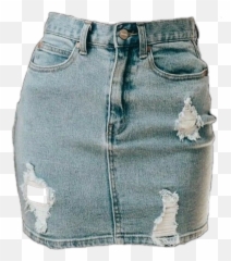 Outfit Outfits Clothes Cute Skirt Denim - Cute Jean Skirts Ripped Emoji,Cute Emoji Outfits