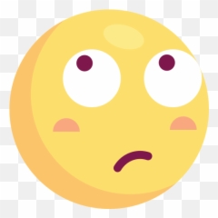 Thinking Emoji Png Icon - Circle,Thinking Emoji