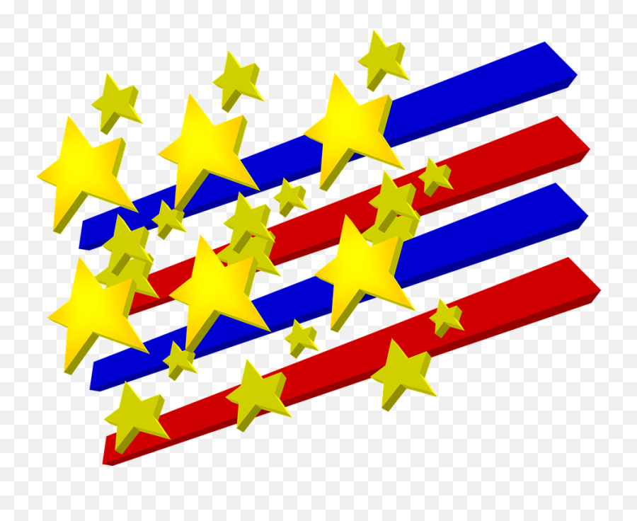 Flag Transparent Cartoon - American Flag Transparent Cartoon Emoji,Flag And Rocket Emoji