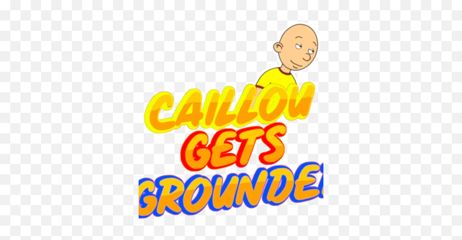 Caillou Gets Grounded - Clip Art Emoji,Mouthless Emoji