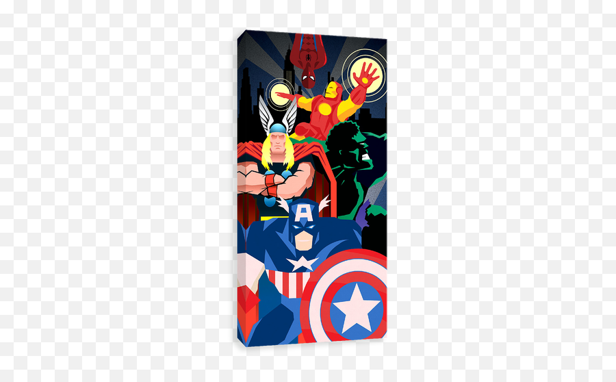 Art Deco Avengers - Captain America Emoji,Avengers Emoji