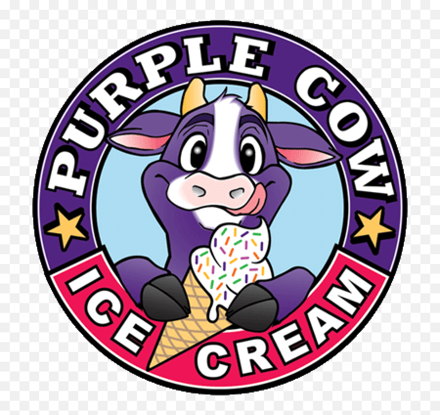 Purple Cow - Purple Cow Ice Cream Shop Lawrencevile Nj Emoji,Raisin Emoji