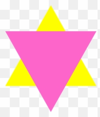 Pink Triangle Jew - Gay Jewish Emoji