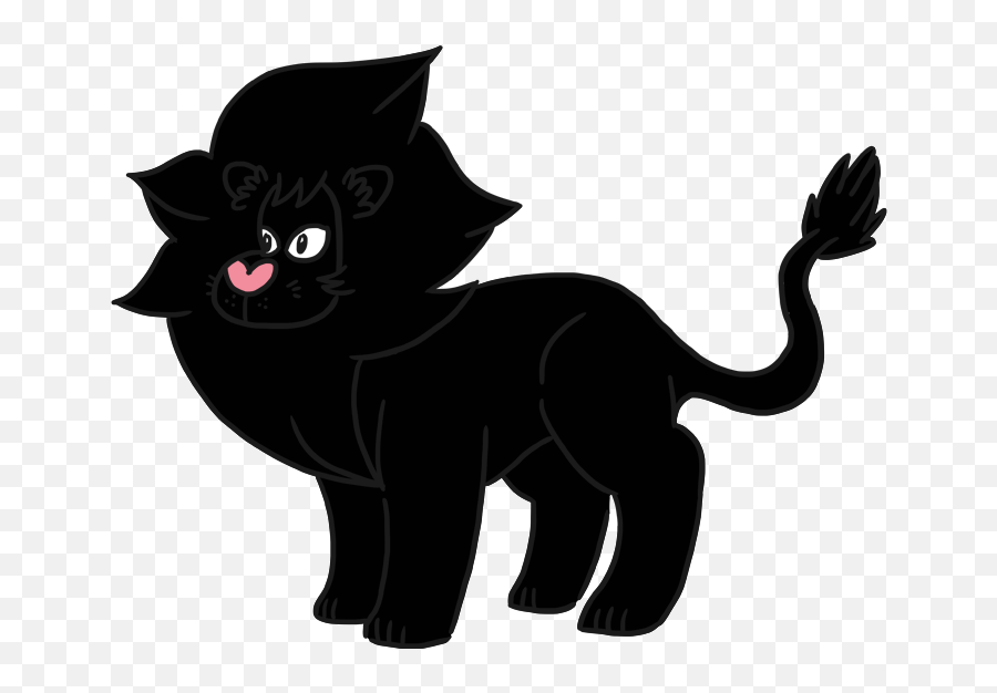 Exalted Lion Stickers For Android Ios - Black Cat Emoji,Lion Emoji Android