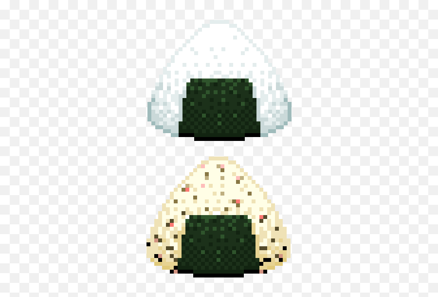 Sushi Blog Pixel Art Pixel Pixels Rice Transparent Japanese - Rice Ball Pixel Art Emoji,Emoji Pixel Art