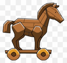 Greek Clipart Citizen - Trojan Horse Art Emoji