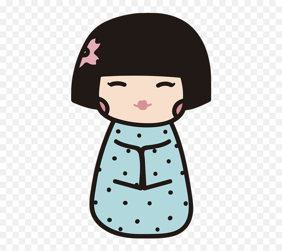 Kokeshi Japan Wrist - Clip Art Emoji,Japanese Face Emojis