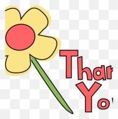 thank you clipart png - Thank You Flower Clip Art Clipart Transparent Emoji