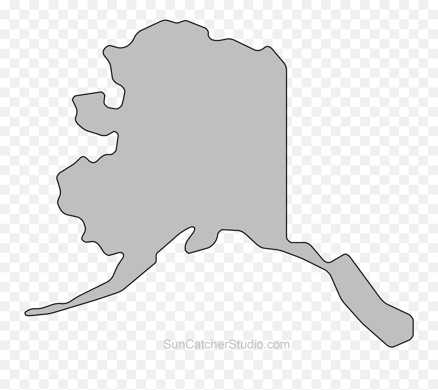 Free Clipart State Of Alaska - Clipart Alaska Map Outline Emoji,Alaska Emoji