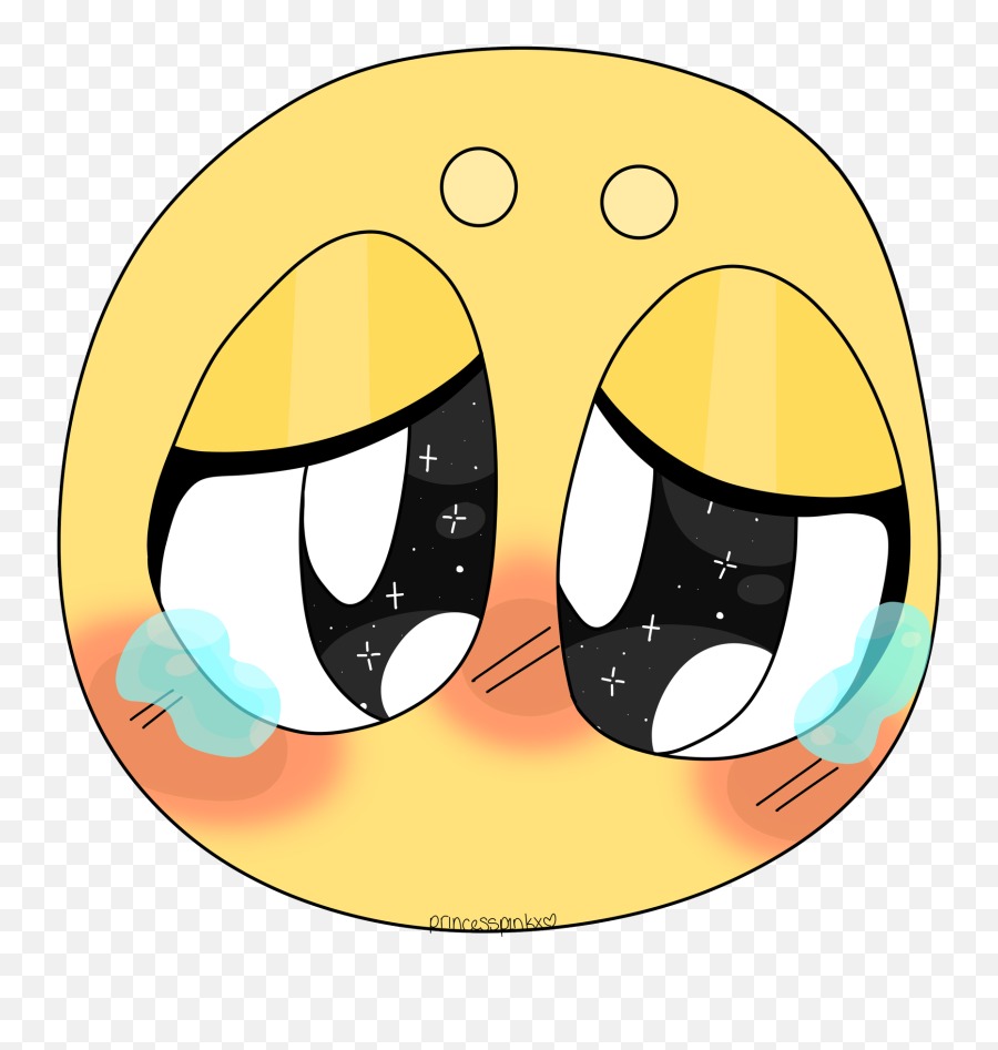 Redrew The Powercry Emoji In My Style - Happy,Sprout Emoji