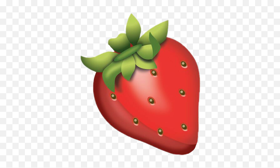 Red Strawberry - Fresh Emoji,Emoji Fruit