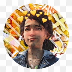 Clementine Twdedit Sticker - Portrait Photography Emoji,Twd Emoji