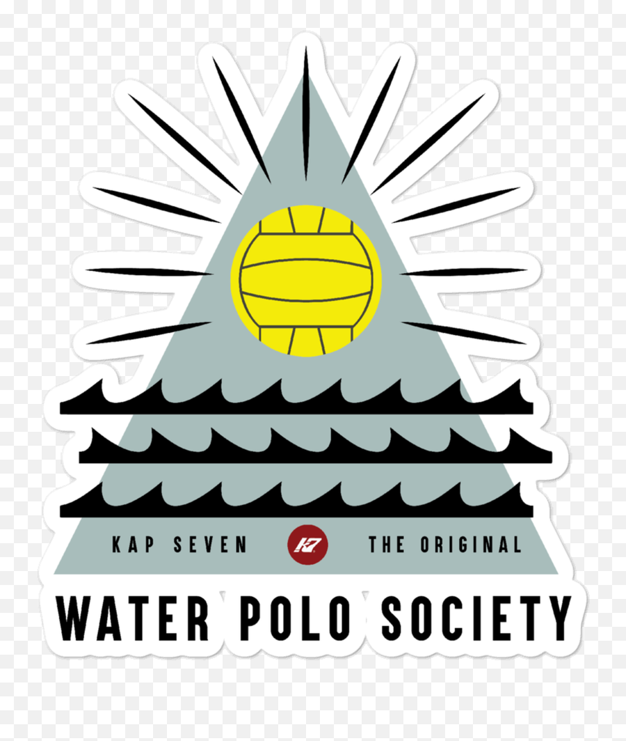 Kap7 Water Polo Society - Guild Bubblefree Stickers Kap7 Language Emoji,Water Emoticon