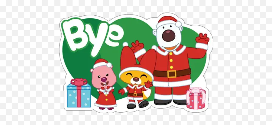 Merry Christmas 2 Stickers For Whatsapp - Santa Claus Emoji,Christmas Eve Emoji