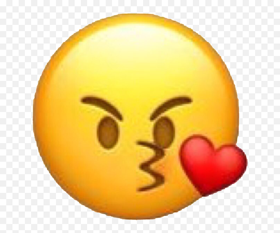Emoji Heart Kiss Kissemoji Angry Mad Love Heartemoji - Angry Kiss Emoji Png,Mad Emoji