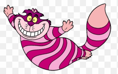 Cheshire Cat Clip Art And Disney Alice - Cheshire Cat Alice In Wonderland Clipart Emoji,Cheshire Cat Emoji
