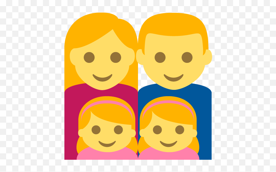 Family Emoji For - Family Emoji Two Girls,2 Girl Emoji