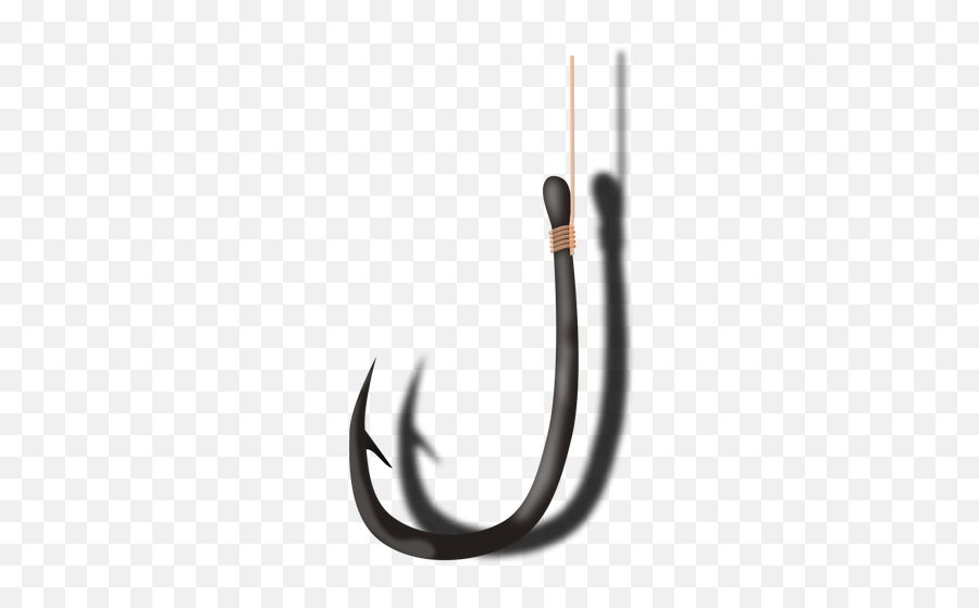 Fishing Hook Vector Image - Fish Hooks Emoji,Fish Hook Emoji