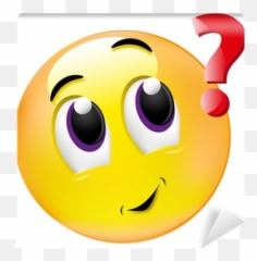 Smiley - Face Clipart Question Emoji