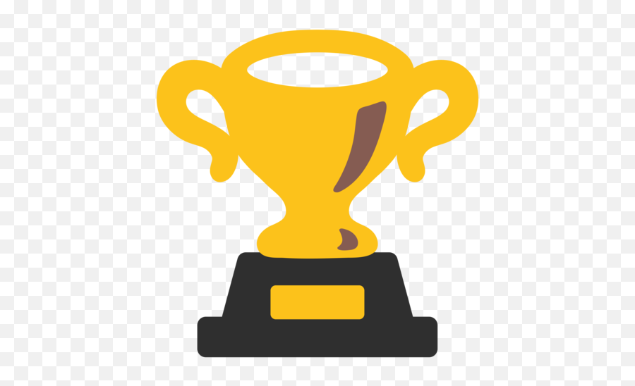 Trophy Emoji - Emoji Trophée,Trophy Emoji