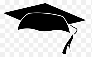 Library Of Black Graduation Cap Freeuse Download Png - Clip Art Emoji