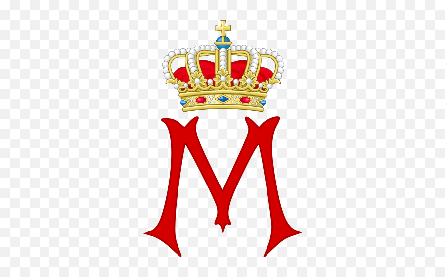 Royal Monogram Of Princess Mathilde Of Belgium - King Leopold Ii Symbol Emoji,Queen Crown Emoji