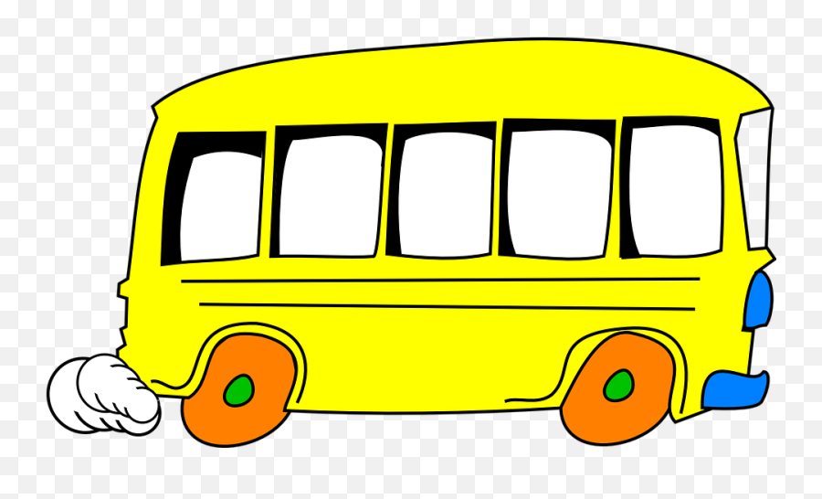 Bus Clipart Bus Trip - Bus Outline Emoji,School Bus Emoji