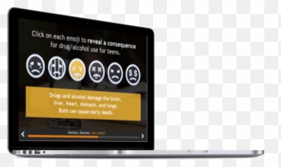 Media Aware - High School Programs Lcd Display Emoji
