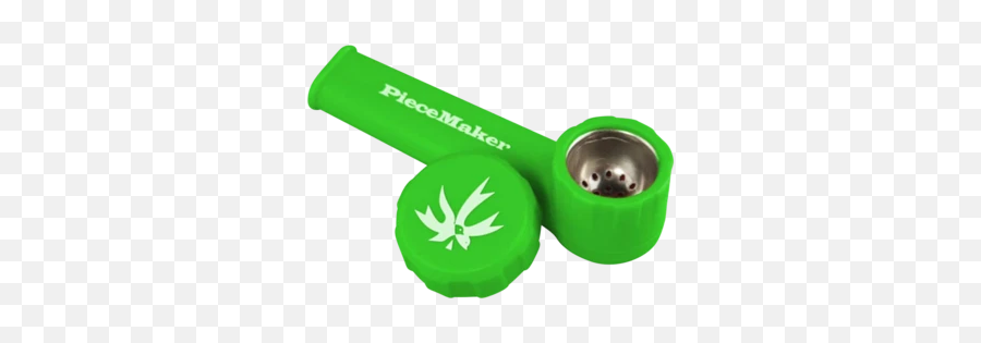 Piecemaker Karma Silicone Pipe - Reptile Emoji,Karma Emoji