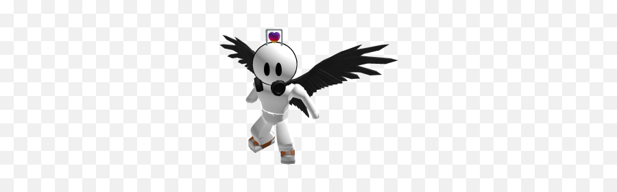 Profile - Roblox Black Angel Wing Fallen Emoji,Tesla Emoji