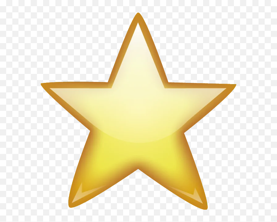 Half Star Emoji - Star Emoji Png,Good Morning Emoji Art Copy And Paste