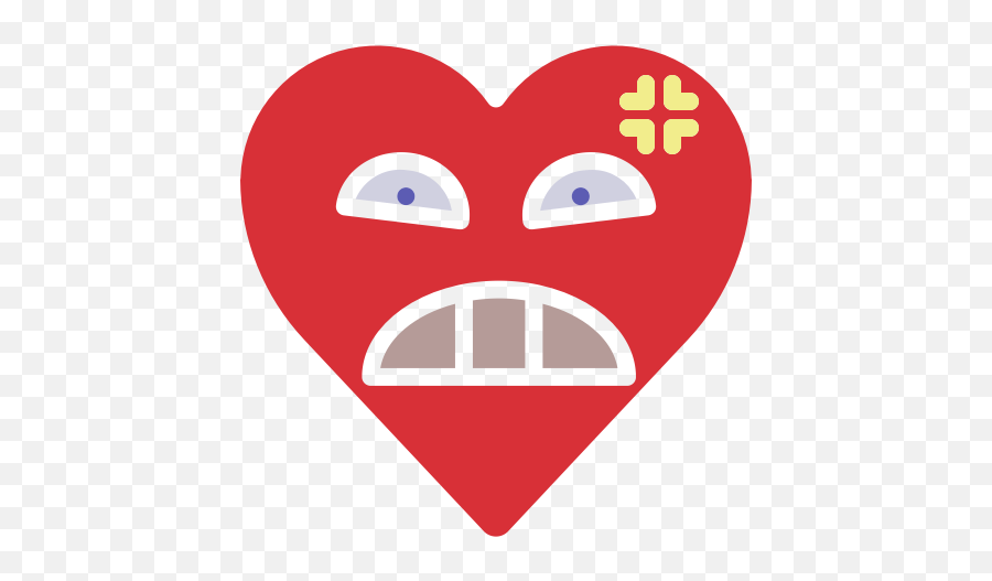 Angry Emoji Emotion Heart Mad Icon - Free Download Happy,Mad Emoji