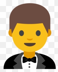 Man In Tuxedo Emoji - Uomo