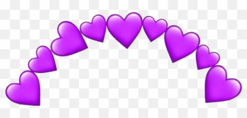 emoji heart purple love pretty Sticker by chloe2915 - Horizontal
