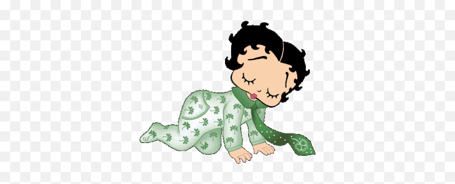 Betty Boop Animated Gifs - Girl Crawling Clipart Gif Emoji,Baby Crawling Emoji