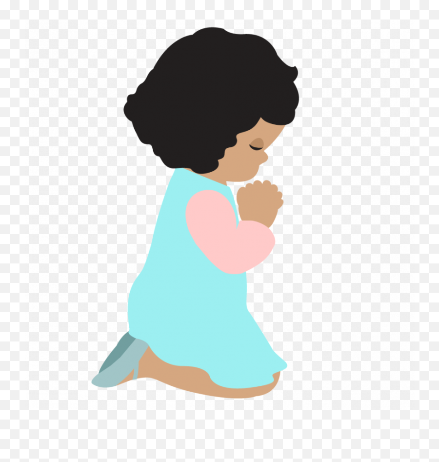 Pray Clipart - Png Download Full Size Clipart 1360810 Child Praying Clipart Emoji,Namaste Emoji Symbol