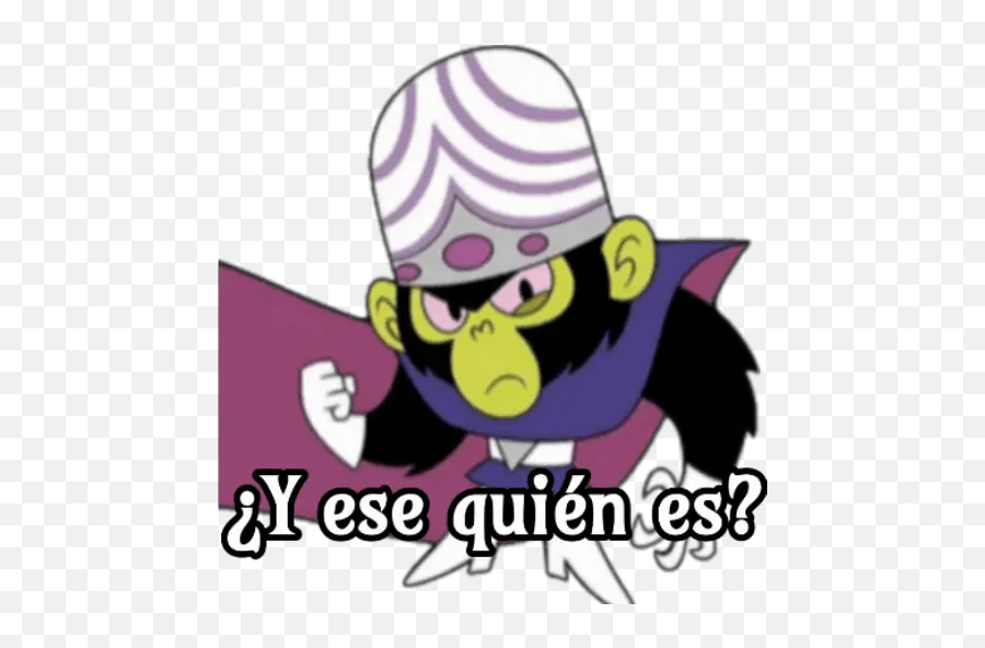 Mojo Jojo Celoso Posesivo - Mojo Jojo Transparent Emoji,Mojo Emoji