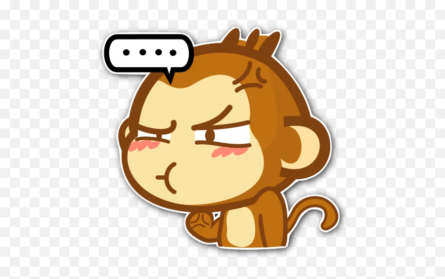 Yoyo Stickers For Telegram - Yoyo Monkey Sticker Emoji,Yoyo Emoji