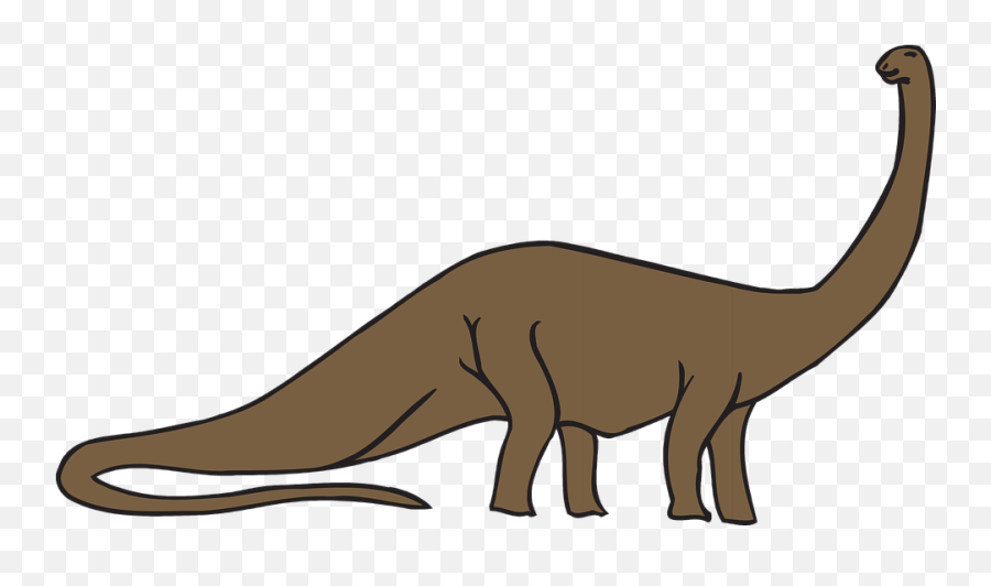Free Dino Dinosaur Vectors - Brachiosaurus Clipart Emoji,Dinosaur Emoticon