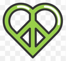 Love Hippie Peace Loving Pacifism - Symbols Emoji
